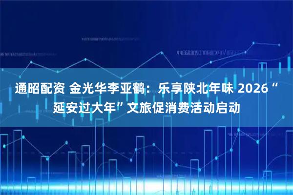 通昭配资 金光华李亚鹤：乐享陕北年味 2026“延安过大年”文旅促消费活动启动