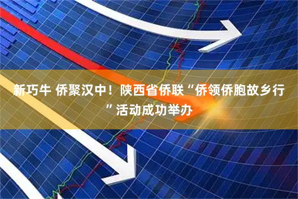 新巧牛 侨聚汉中！陕西省侨联“侨领侨胞故乡行”活动成功举办